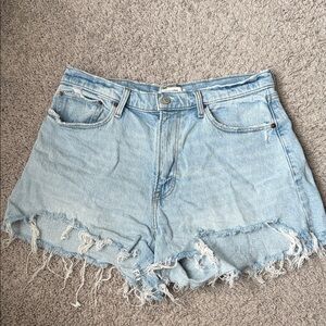 Abercrombie & Fitch The Mom Short High Rise 31/12 Curve Love EUC